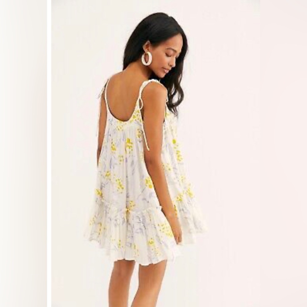 Free People Big Sky Tunic in Ivory Combo Size Xs